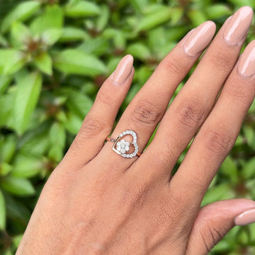 Seraphine Heart Diamond Ring
