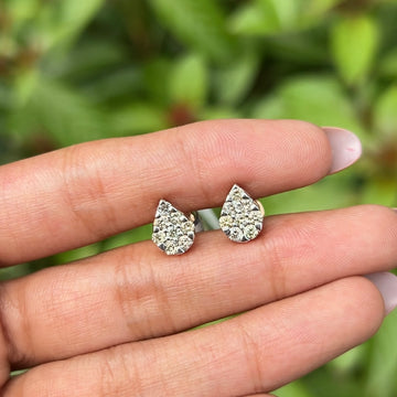 Stellar Dew Diamond Drop Earrings