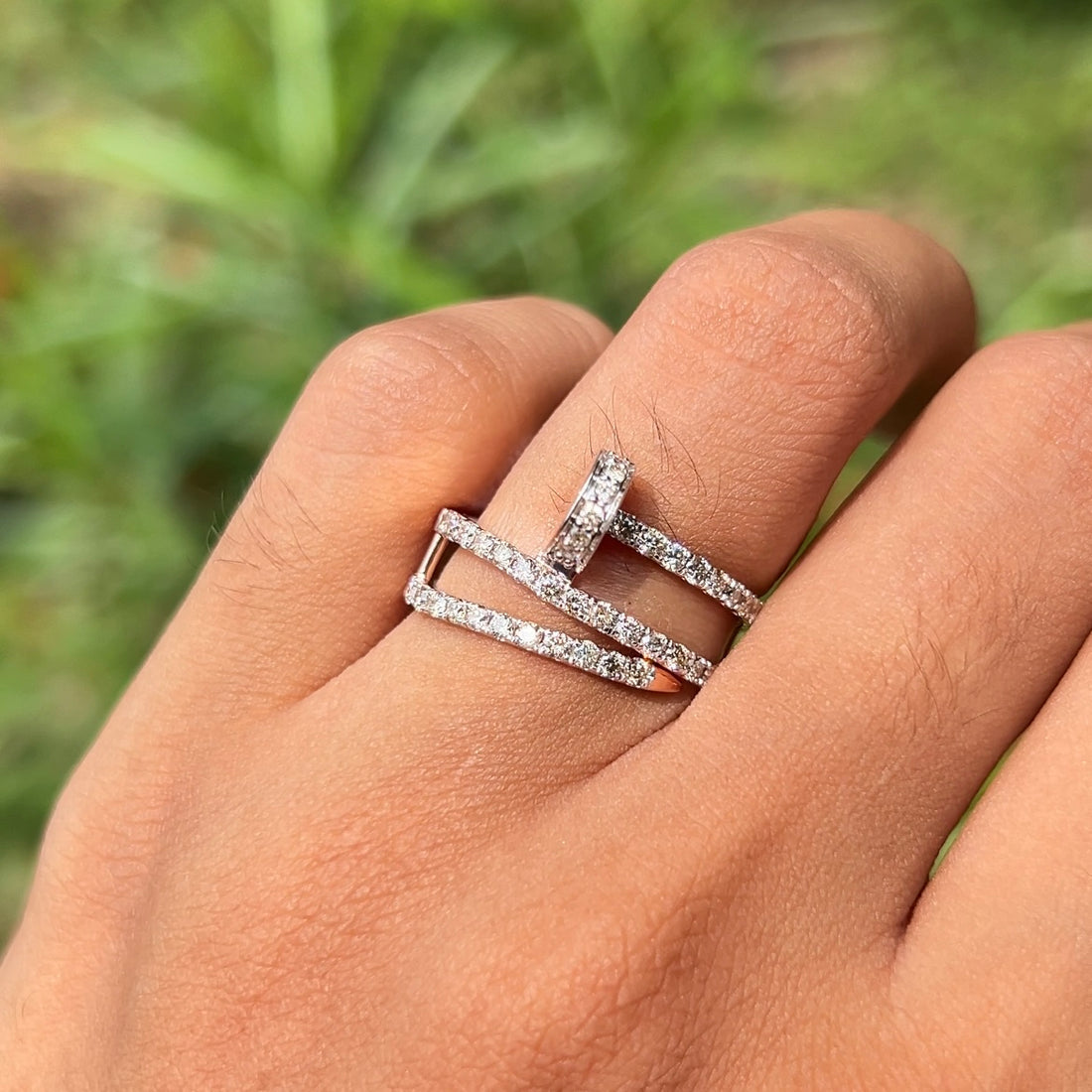 Urban Edge Diamond Ring