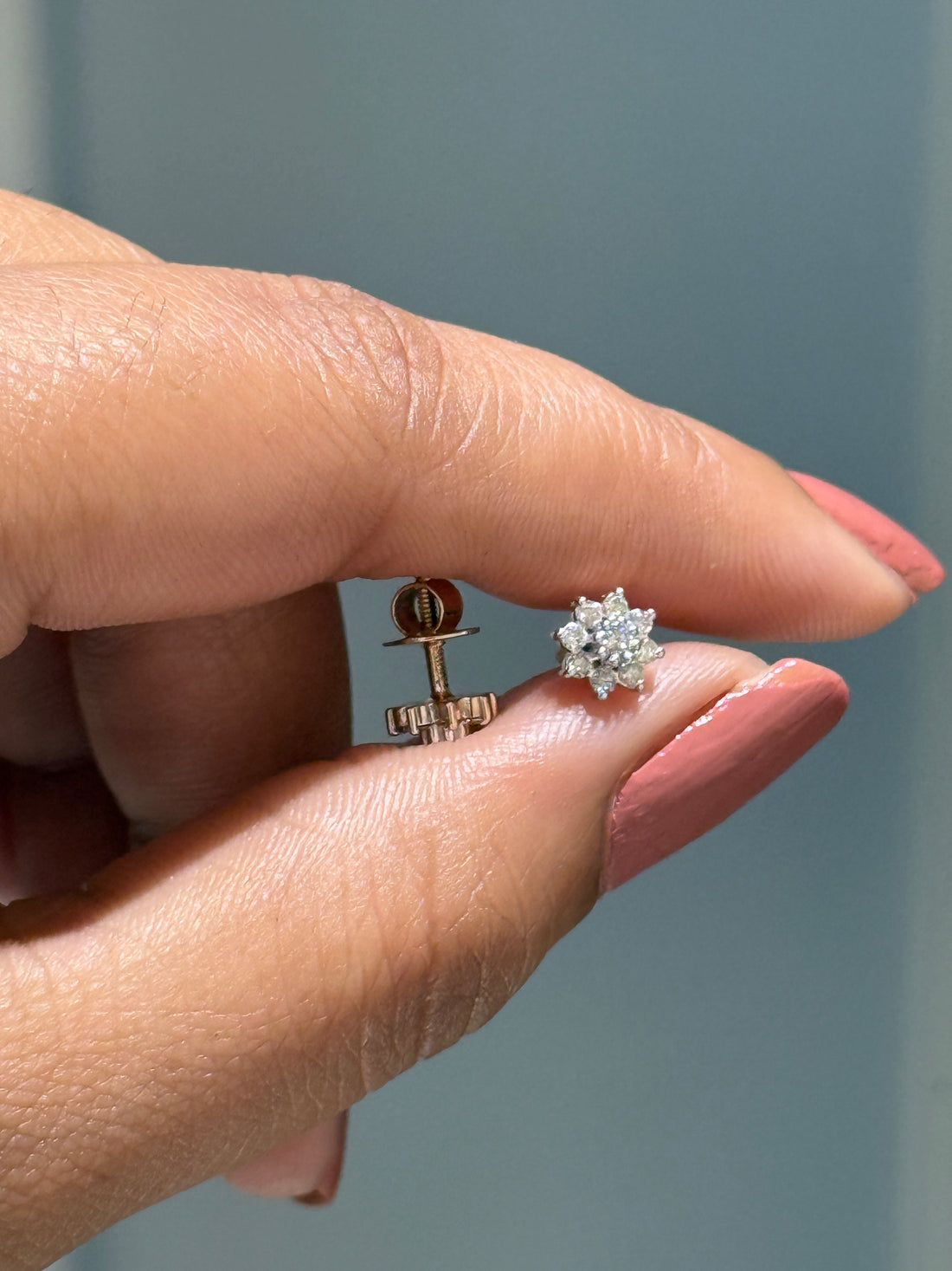 Starbloom Diamond Stud Earrings