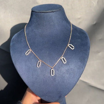 Lakshita Diamond Charm Necklace