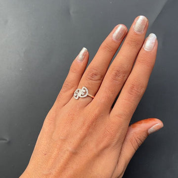 Aanya Infinity Knot Diamond Ring