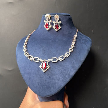 Raktima Viraasat Diamond Necklace Set