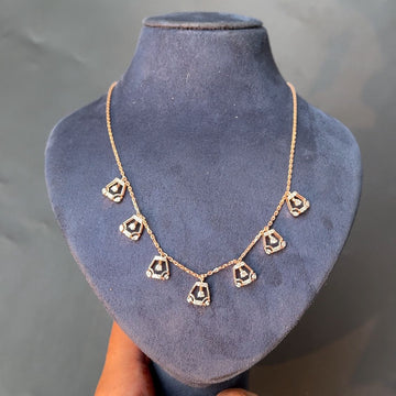 Anshika Diamond Charm Necklace