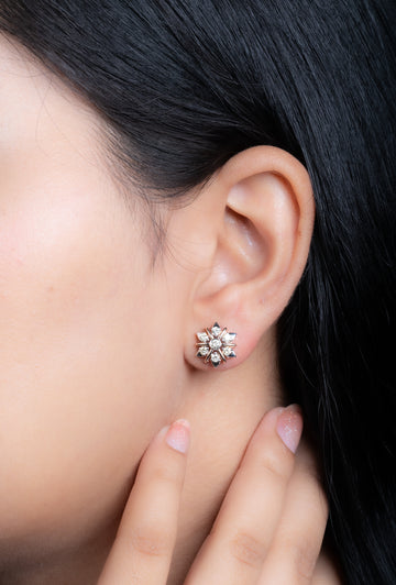 Floret Diamond Earrings