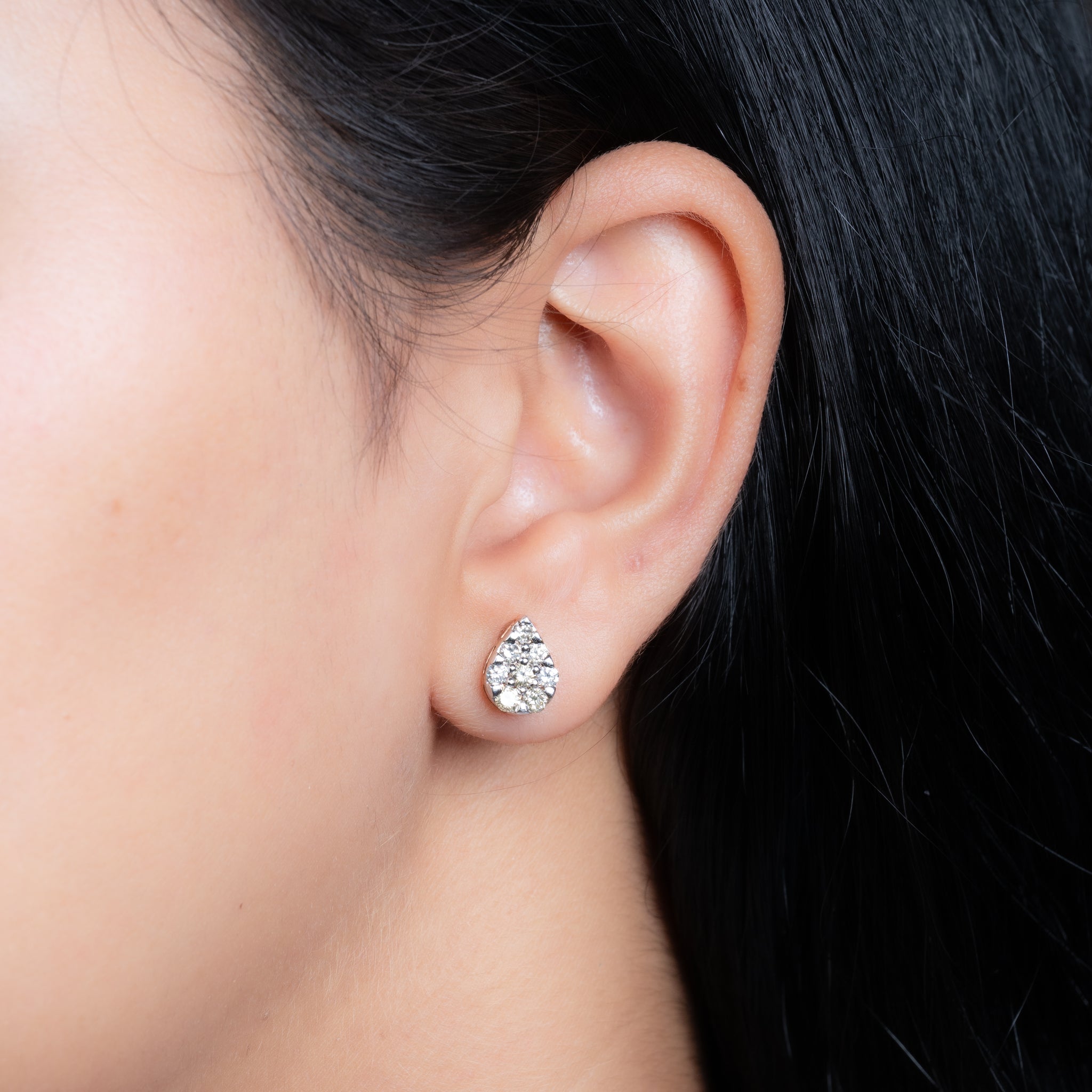 Pear Diamond Earrings