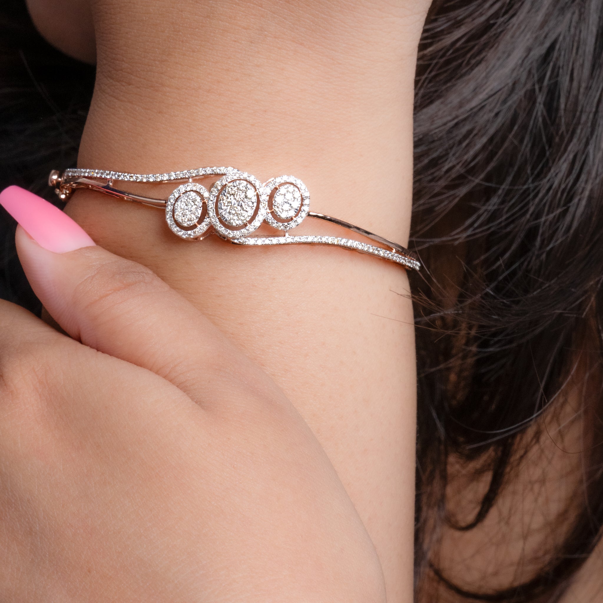 Celestial Orbit Diamond Bracelet